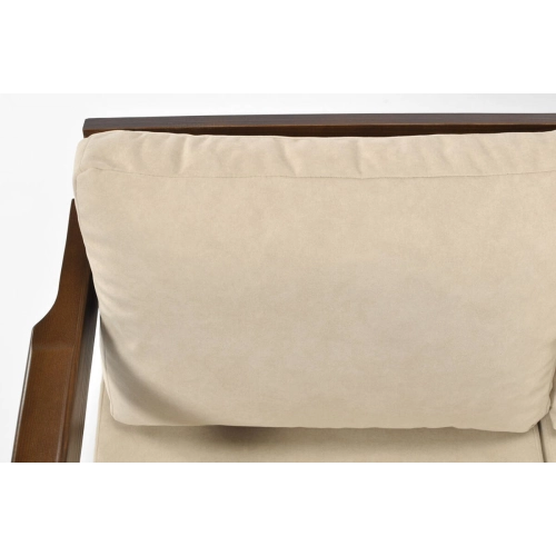 Sofa ogrodowa 3-osobowa ogrodowa BELLA - brąz/grafit