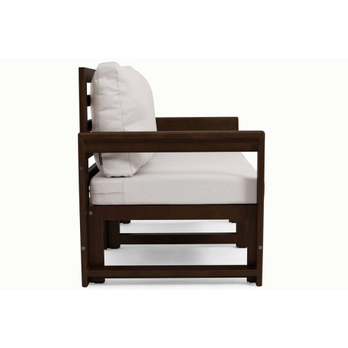 Sofa modułowa 2-osobowa MALTA  ciemny brąz/szary
