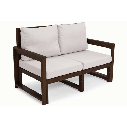 Sofa modułowa 2-osobowa MALTA  ciemny brąz/szary