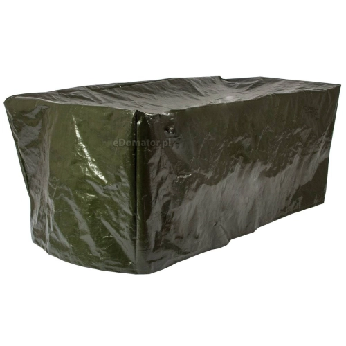 Gruby pokrowiec na meble ogrodowe 230 x 130 x 90 cm - zielony