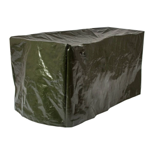 Gruby pokrowiec na meble 4-osobowe 130 x 130 x 90 cm - zielony