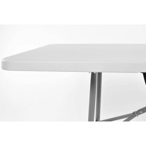 Stół cateringowy składany 240 cm - biały
