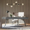 Lamele Akustyczne Dąb Naturalny Teak na Filcu L 248