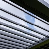 Pergola ogrodowa LUXE 5.8 x 3 m antracyt z LED