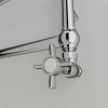 Grzejnik łazienkowy chrom Awena 1  530 x 508 mm Imers