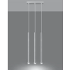 Lampa wisząca PASTELO 1 biała 1x4,5W G9 Sollux Lighting