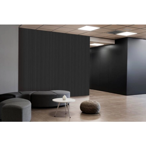 Lamele Dekoracyjne Białe Matowe MDF 15,8 x 1,2 x 280 cm