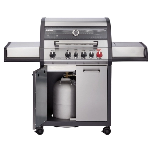 Grill gazowy Enders Monroe PRO 4 SIK Turbo z palnikiem rożna infrared - Perfekcyjny Wybór dla Pasjonatów Grillowania