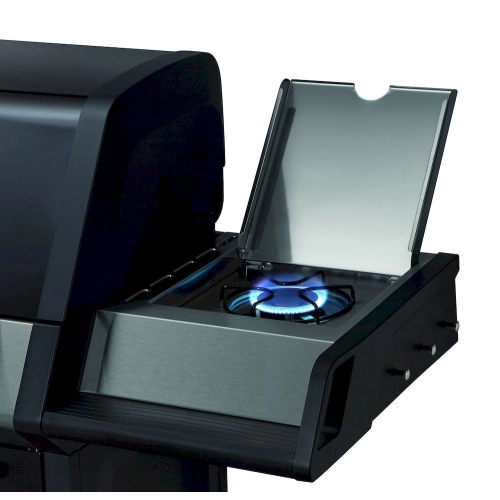 Grill gazowy Enders Monroe Black PRO 4 IK Turbo: Podnieś Temperaturę Grillowania z Palnikiem Rożna Infrared