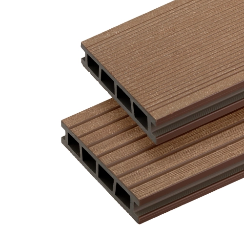 Deska Tarasowa Kompozytowa BERGDECK B150, Kasztan, szczotkowany 240 × 15 × 2,5 cm
