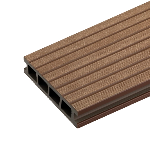 Deska Tarasowa Kompozytowa BERGDECK B150, Kasztan, szczotkowany 240 × 15 × 2,5 cm
