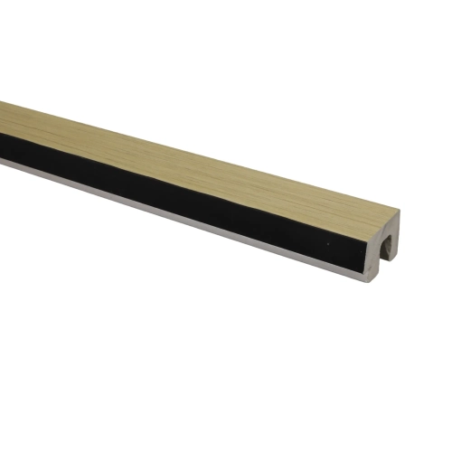 Listwa zakończeniowa prawa INTENSE Biała 3,1 x 2,2 x 270 cm