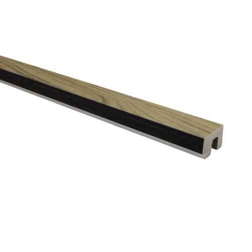 Listwa zakończeniowa prawa INTENSE Biała 3,1 x 2,2 x 270 cm