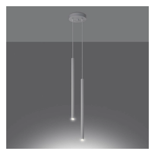 Lampa wisząca PASTELO 1 biała 1x4,5W G9 Sollux Lighting