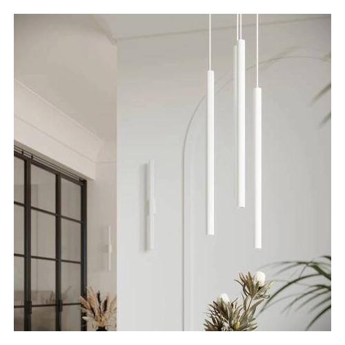 Lampa wisząca PASTELO 1 biała 1x4,5W G9 Sollux Lighting