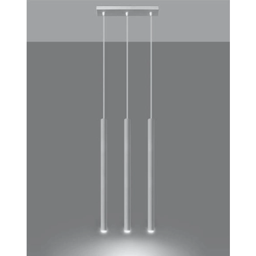 Lampa wisząca PASTELO 1 biała 1x4,5W G9 Sollux Lighting