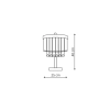 Vetro lampa biurkowa LP-2910/1T