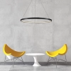 Lampa wisząca RING S czarna 1xLED 4000K Light Prestige