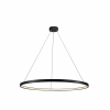 Lampa wisząca RING M czarna 1xLED 4000K Light Prestige