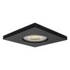 Oczko podtynkowe LAGOS kwadratowe czarne 1x50W GU10 IP65 Light Prestige