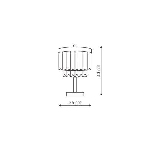 Vetro lampa biurkowa LP-2910/1T