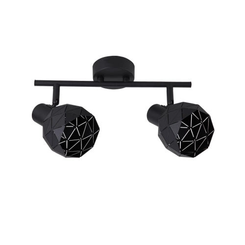 Lampa podsufitowa REUS czarny 2x40W E14 Light Prestige