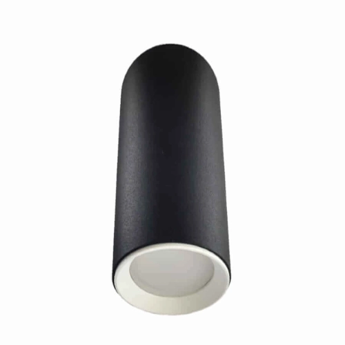 Oprawa natynkowa MANACOR czarno-biała 1x50W GU10 17 cm Light Prestige