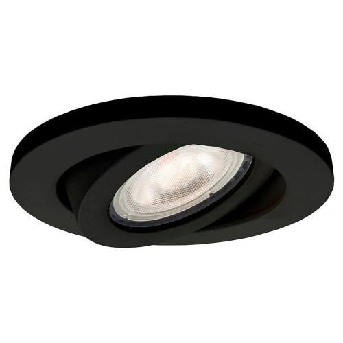 Oczko podtynkowe LAGOS ruchome czarne 1x50W GU10 IP20 Light Prestige