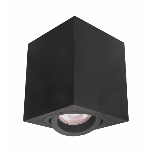 Oprawa natynkowa LYON czarna 1x50W GU10 Light Prestige