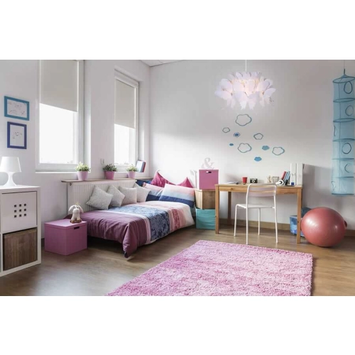 Lampa wisząca FARFALLA różowa 1x60W E27 Light Prestige